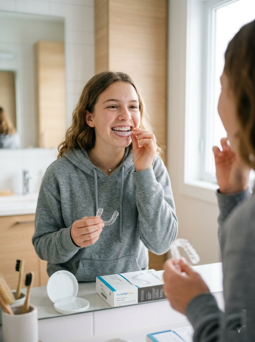 Aligneur Invisalign transparent au Centre Santé Foch à Neuilly-Plaisance